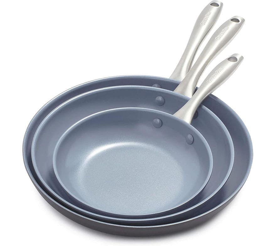 Juego de sartenes saludables de cerámica ecológica GreenPan Lima
