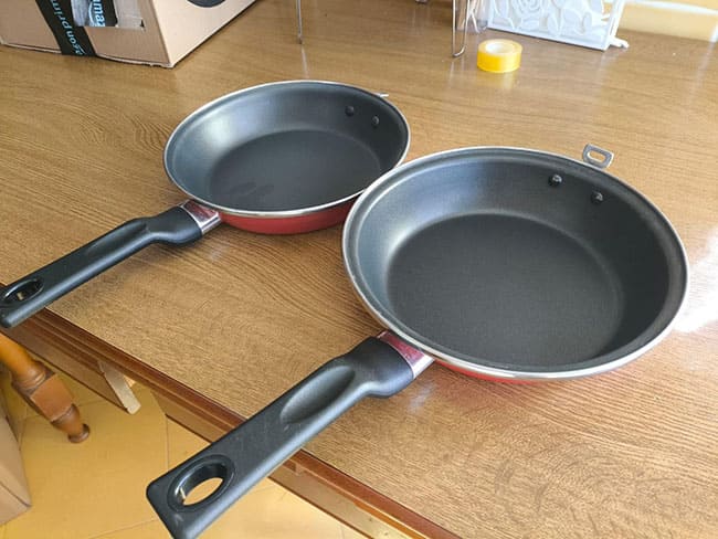 Sartenes para hacer tortillas de patatas de aluminio teflón y cerámica