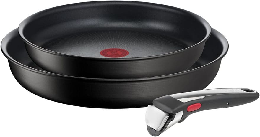 tefal ingenio unlimited on sarten de aluminio para inducción con escudo antiarañazos de titanio