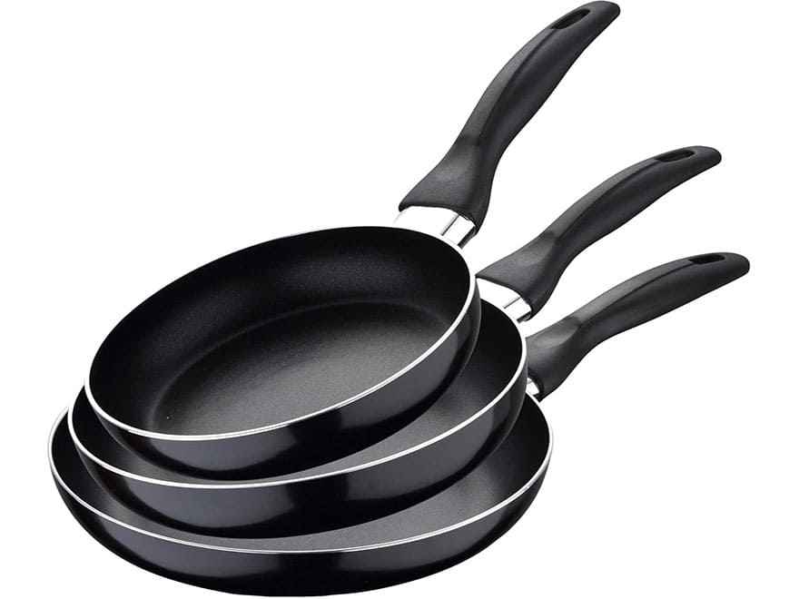 set sartenes san ignacio navy black tres piezas multicolor